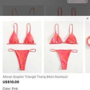 SHEIN bathing suit